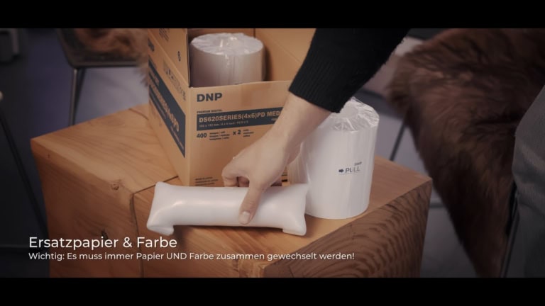 Photobox Systems Papierwechsel Produktvideo ErklÄrvideo